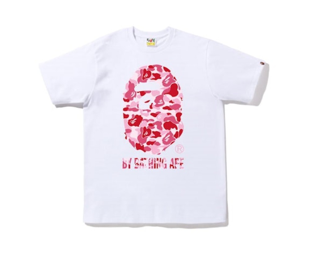 Spring/Summer 2024 B @ PE Classic Series Camouflage Round People Letter Printing Collection Short-sleeved Trendy Men's and Women's Casual T-shirts